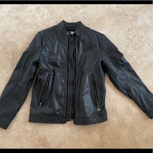 Leather Moto Jacket
